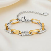 Edelstahl-Gliederarmband | Edelstahlarmband | LOÉAR