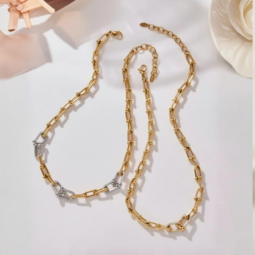 Gliederketten-Halskette | Damen-Kettenarmband | LOÉAR