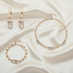 Gliederketten-Halskette | Damen-Kettenarmband | LOÉAR