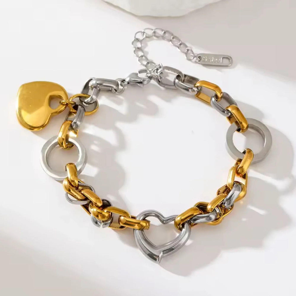 Herz-Link-Armband | Heart Link Bracelet | LOÉAR