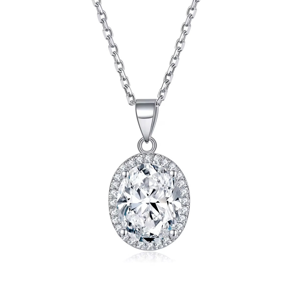Halskette mit ovalem Anhänger | Halsketten für Damen | LOEAR Jewelry