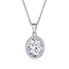 Halskette mit ovalem Anhänger | Halsketten für Damen | LOEAR Jewelry