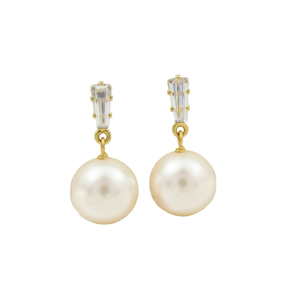  Perlen-Ohrringe in Gold | Perlen-Drop-Ohrringe | LOÉAR Jewelry 
