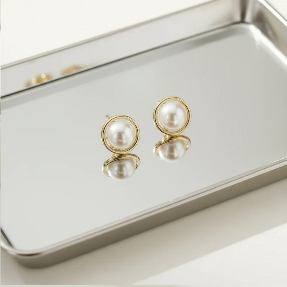 Perlmutt Ohrstecker | Perlmutt-Ohrringe | LOÉAR